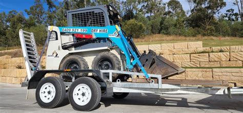 skid steer dry hire ipswich|bobcat skid steer hire.